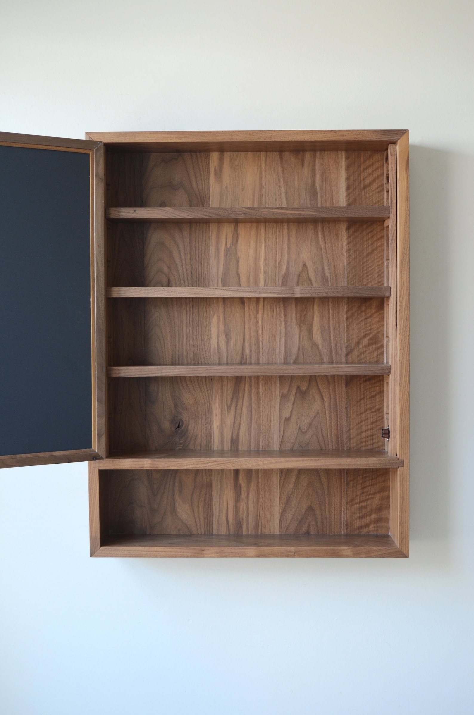 Walnut Medicine Bathroom Wall Storage Unit Bathroom