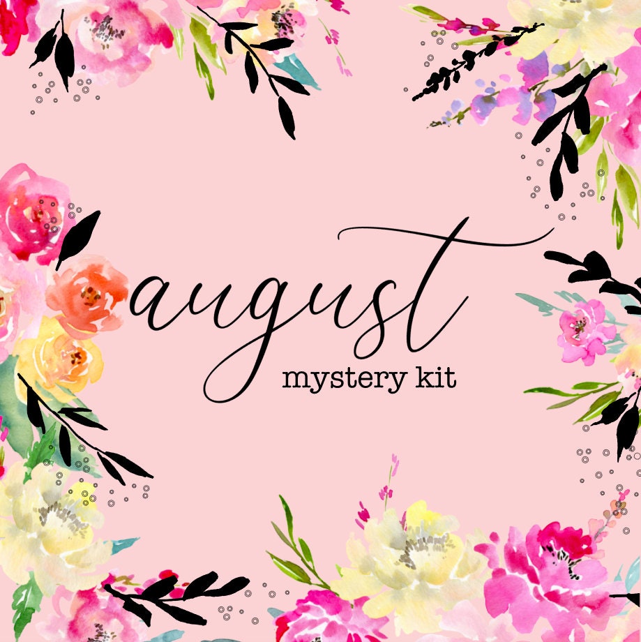 August 2021 Mystery Planner Sticker Kit |  Last Chance