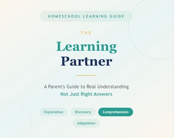 Homeschool Learning Guide | Parent Toolkit for Real Comprehension | 4-Stage Education Workbook Digital Download