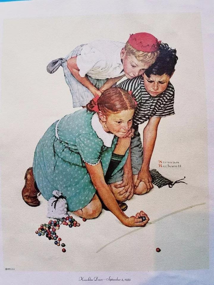 Lithographs by Norman Rockwell 1972 - Etsy