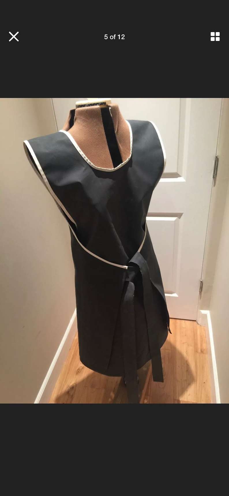 Vintage Rubber Apron Etsy