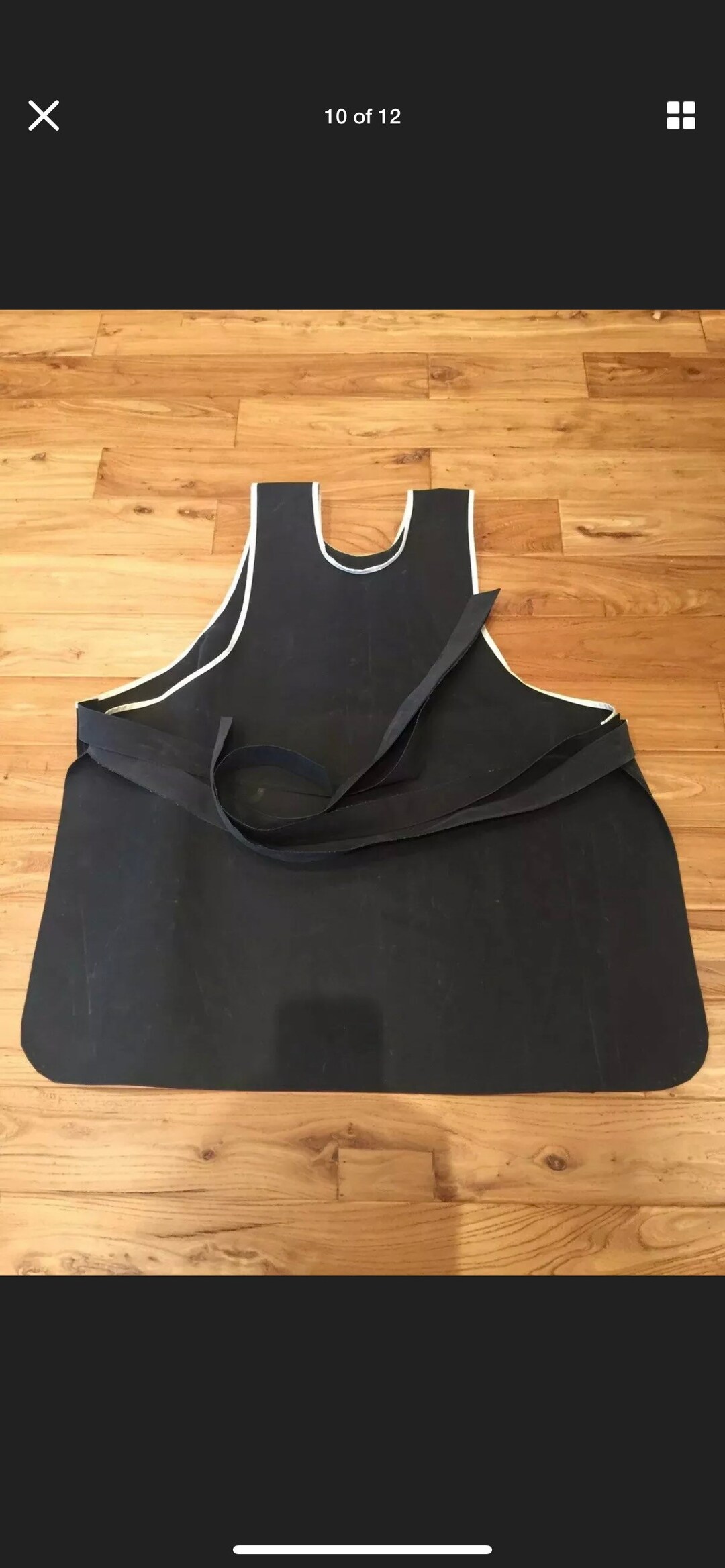 Vintage Rubber Apron Etsy