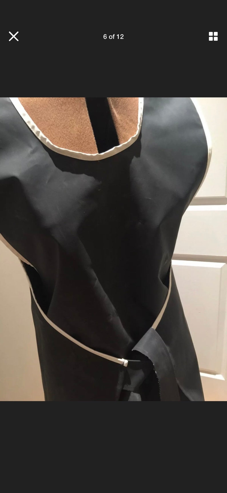 Vintage Rubber Apron Etsy