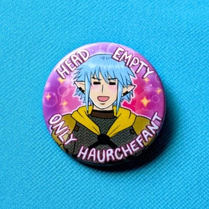 1.75&quot; Haurchefant Button Pin
