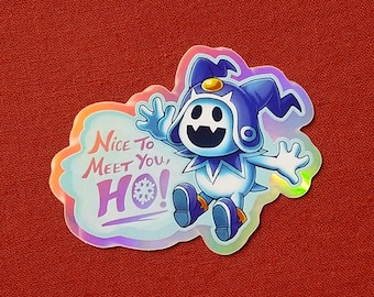 2.9" Jack Frost Holographic Sticker