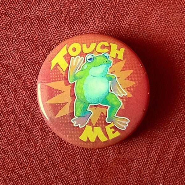 1.5" FF7 Frog Enemy Button Pin