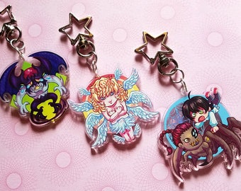 2" Devilman Acrylic Charms