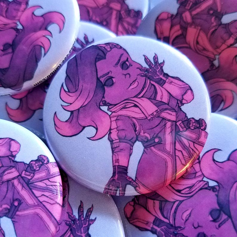 1.5 Overwatch Misc Button Pins Etsy