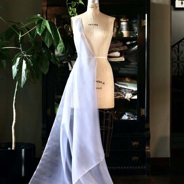 New 100% silk organza, lavender silk organza, new organza textile