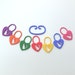 Cat in a Heart 3D Printed Stitch Markers
