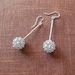 Virus Ball - Sterling Silver Earrings | 3D Printed Jewelry | 3D Printed Earrings | Cast Silver Earrings