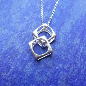 Links  - Sterling Silver Pendant Made Using 3D Printing | 3D printed pendant | 3D printed jewelry
