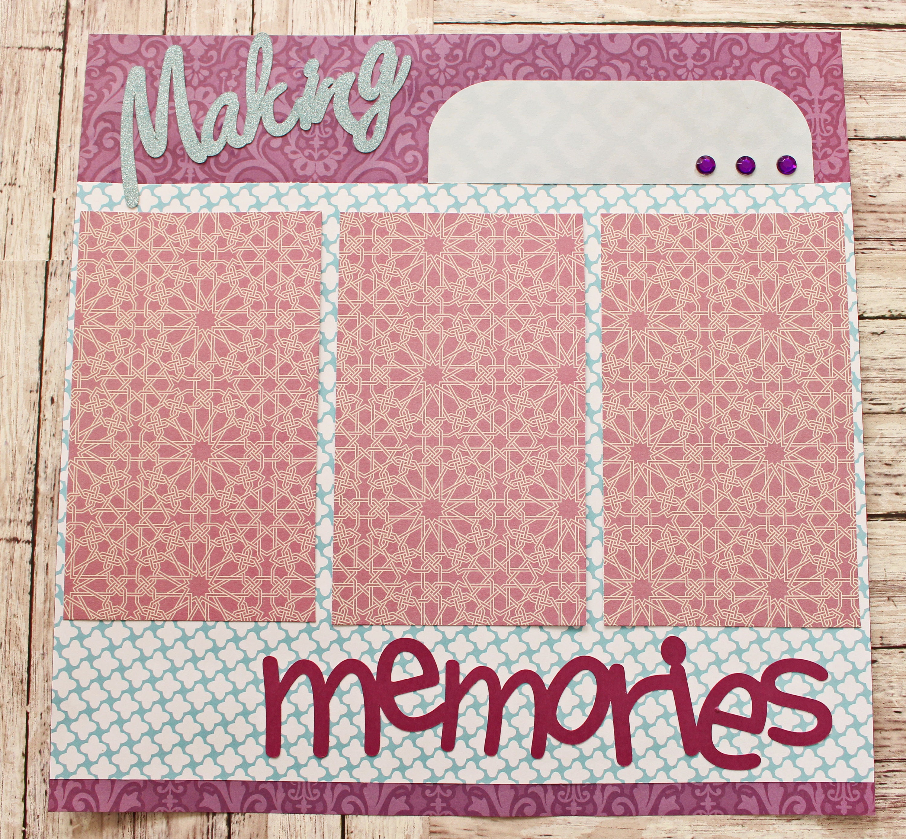 Any Color, Custom Scrapbook Pages, Memory Scrap Book, High