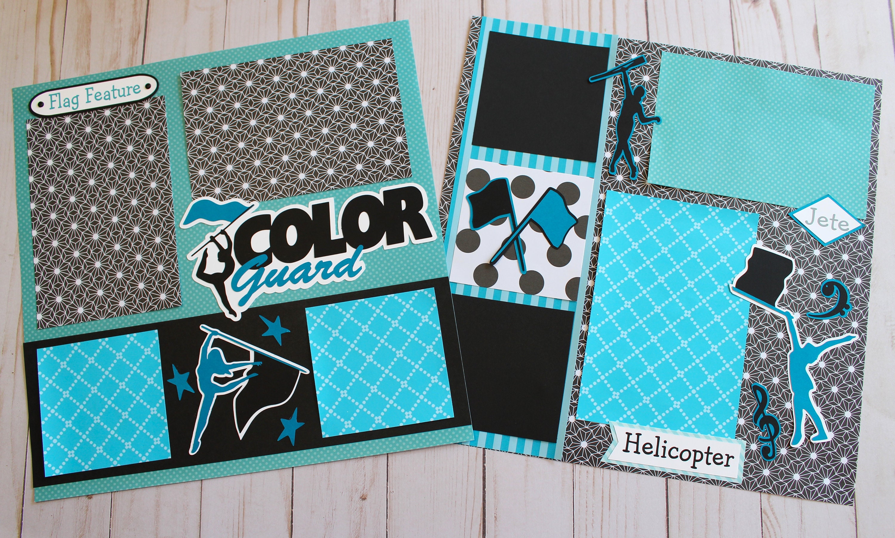 Music Scrapbook Pages, Concert Pages, Premade Rock Layouts, Band Layouts