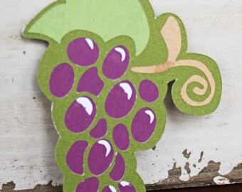 Grapes on Vine Die Cut, Vineyard, Die Cut, Wine, Die Cuts, Grapes, Handmade, Vineyards, Scrapbooks, Grape, Vine, Scrapbook, Fruit, Vino