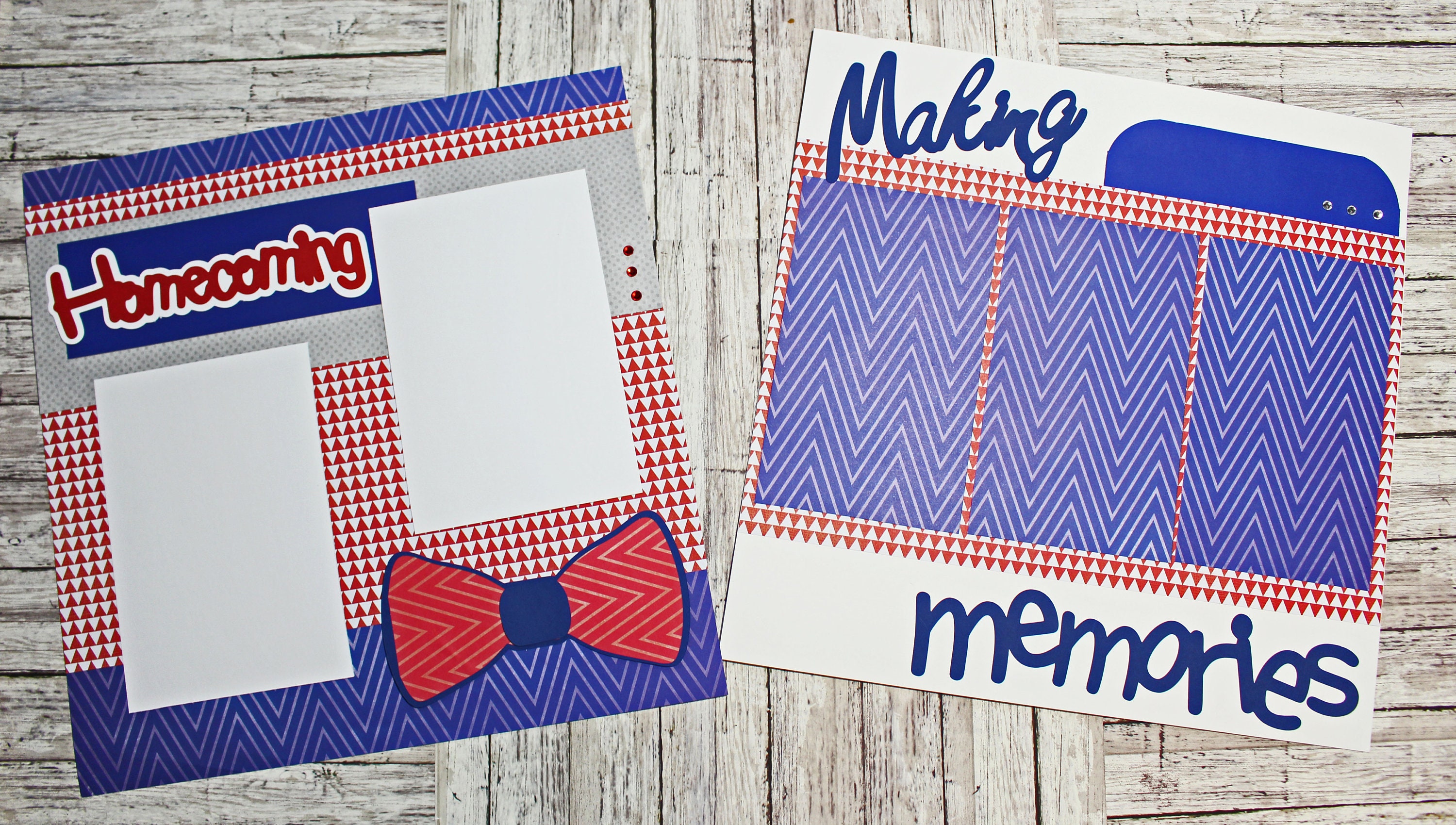 SSC Designs | Homecoming Dance Printed Scrapbook Pages