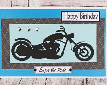 Harley Davidson Card Etsy