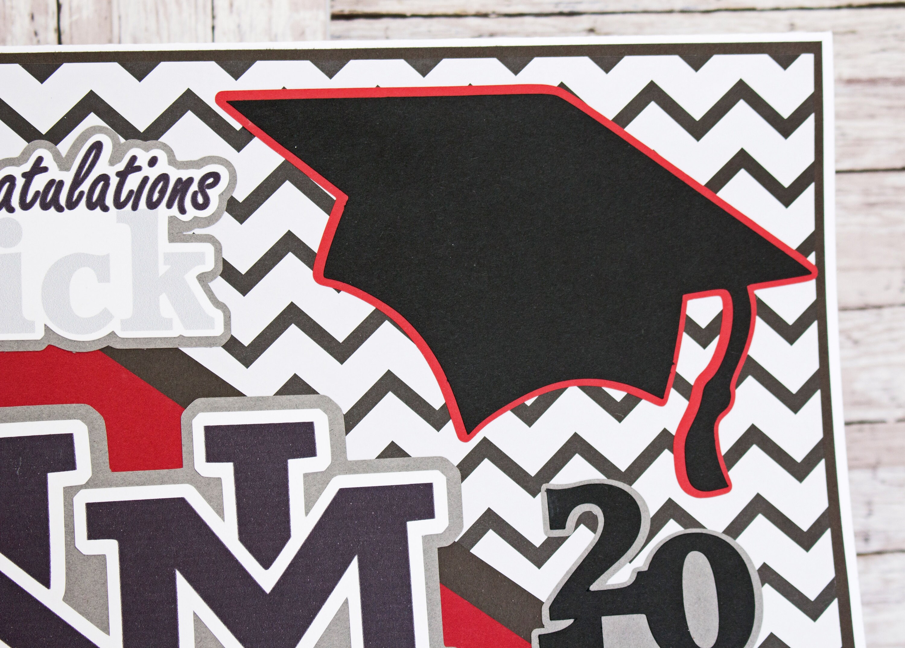 Custom Made, Jumbo Graduation Card, High School Graduation, College