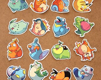 starter pokemon etsy