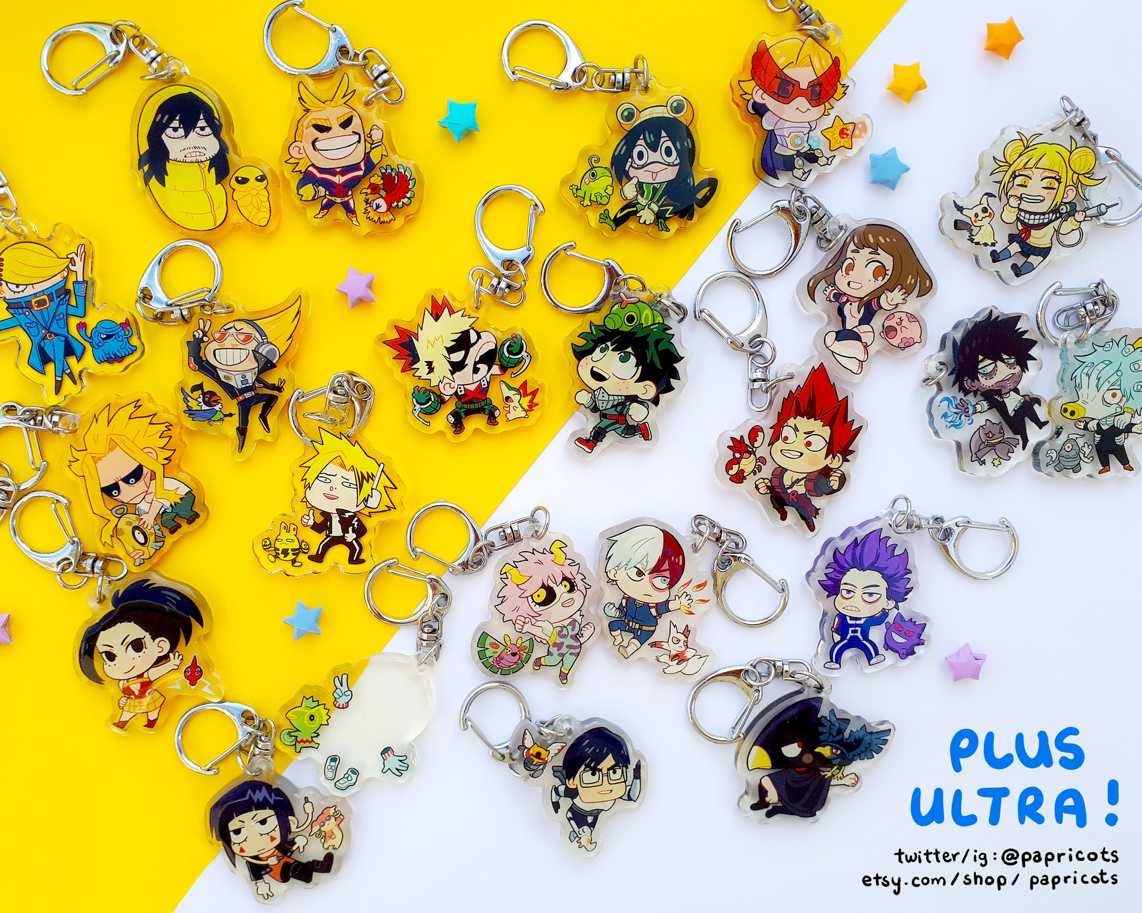 NEW CHARAS ADDED! BnHA x Pkmn Charms