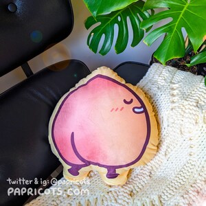 Big Juicy Peach Booty Pillow Plush