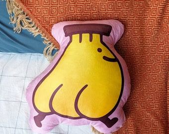 Big Cheeky Banana Booty Pillow Plush