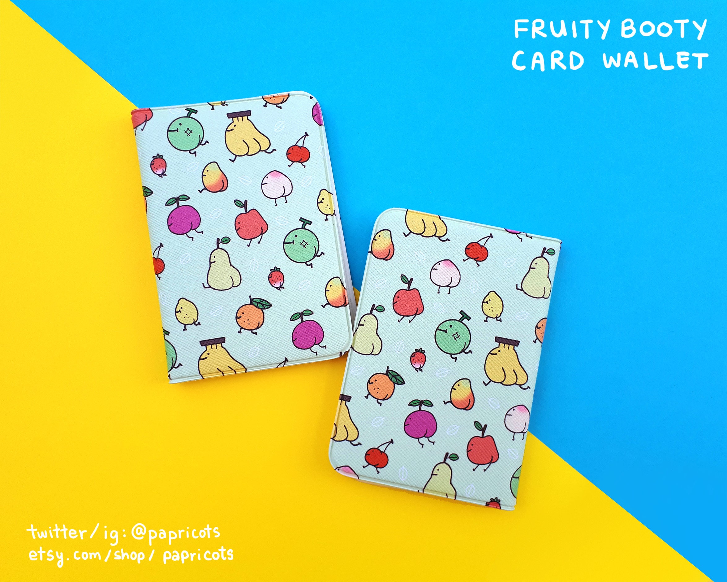 fruity booty card wallet