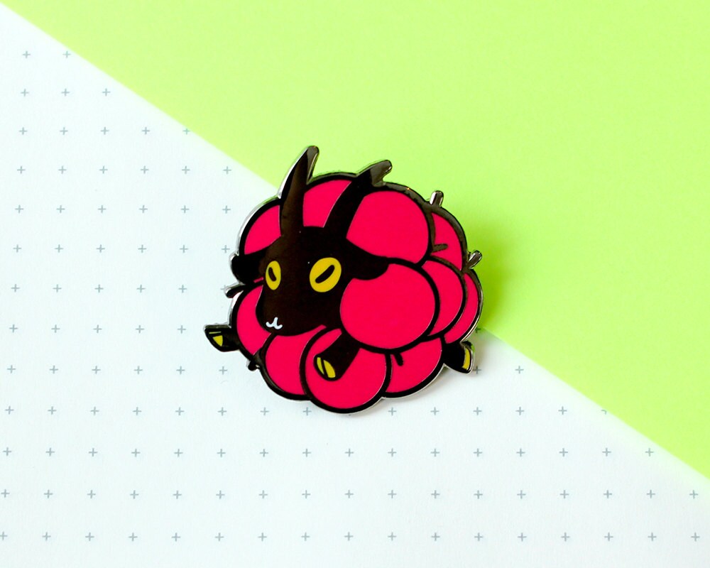 ramberry enamel pin