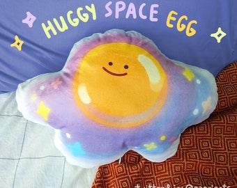 Huggy Space Egg Pillow Plush