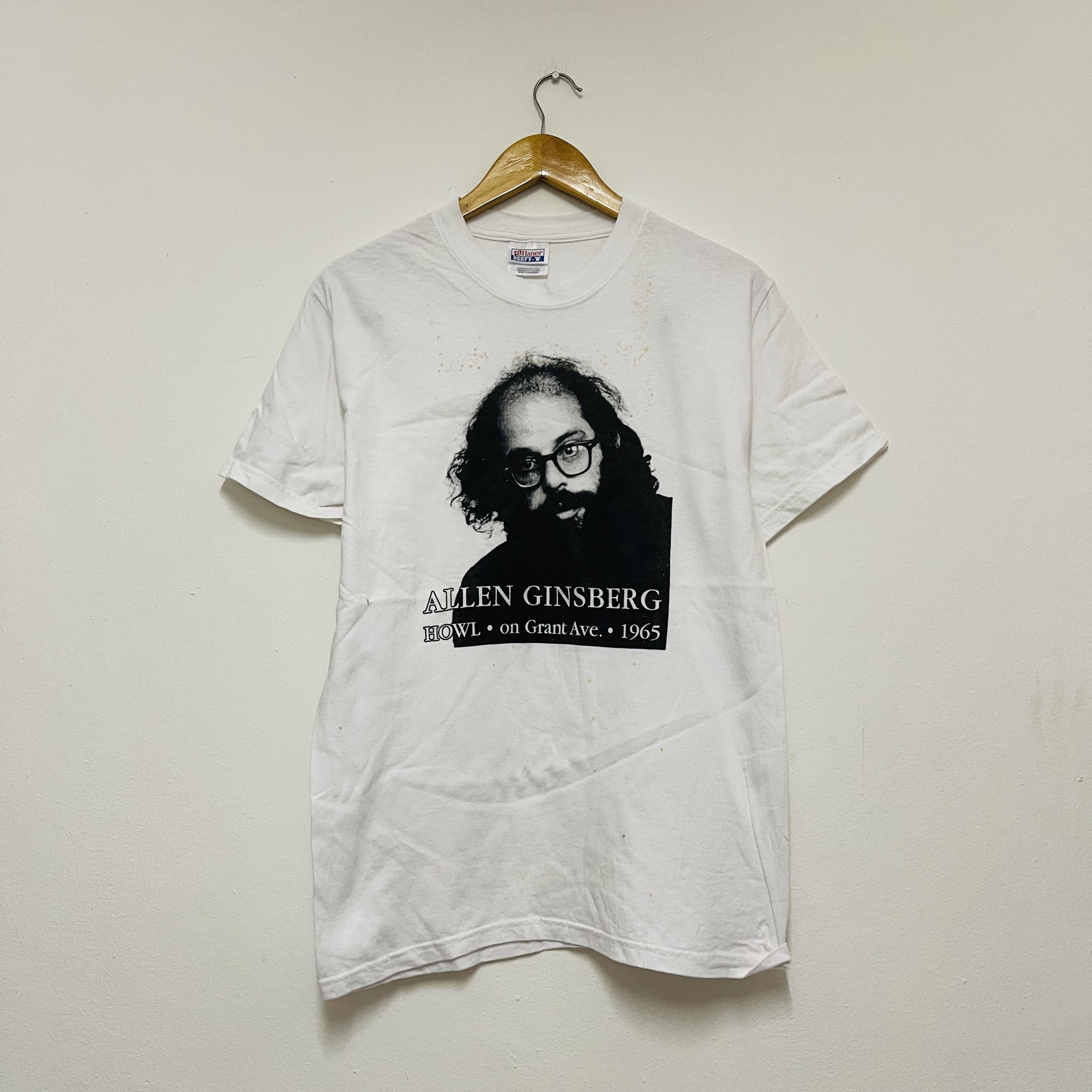HOWL T-shirts ALLEN GINSBERG アレンギンズバーグ ヴィンテージ 90年代 アレン・ギンズバーグ 「ハウル」 Tシャツ