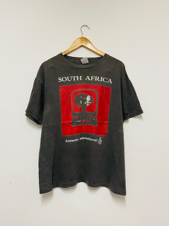 Vintage 90s South Africa “ Amnesty International T