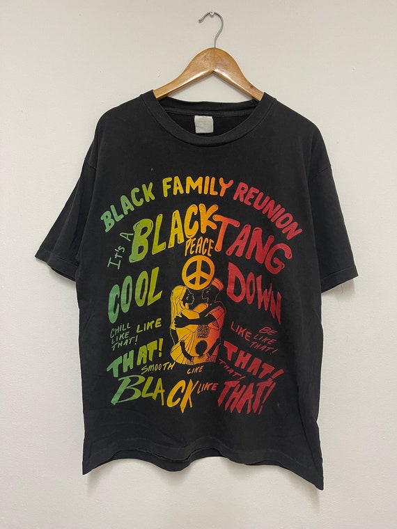 Vintage 90s Black Family Reunion Jazz Gospel Music T-shirt / Rap