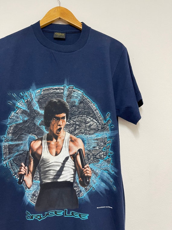 Vintage 90’s Bruce Lee Film T-Shirt / Movie / Mar… - image 5