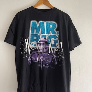 Vintage 90s Mr. Big Band “ Hey Man 1996 Rock T-Shirt / Rock Tee / Slow Rock / Tour / Rare / Streetwear / Schwarz / L