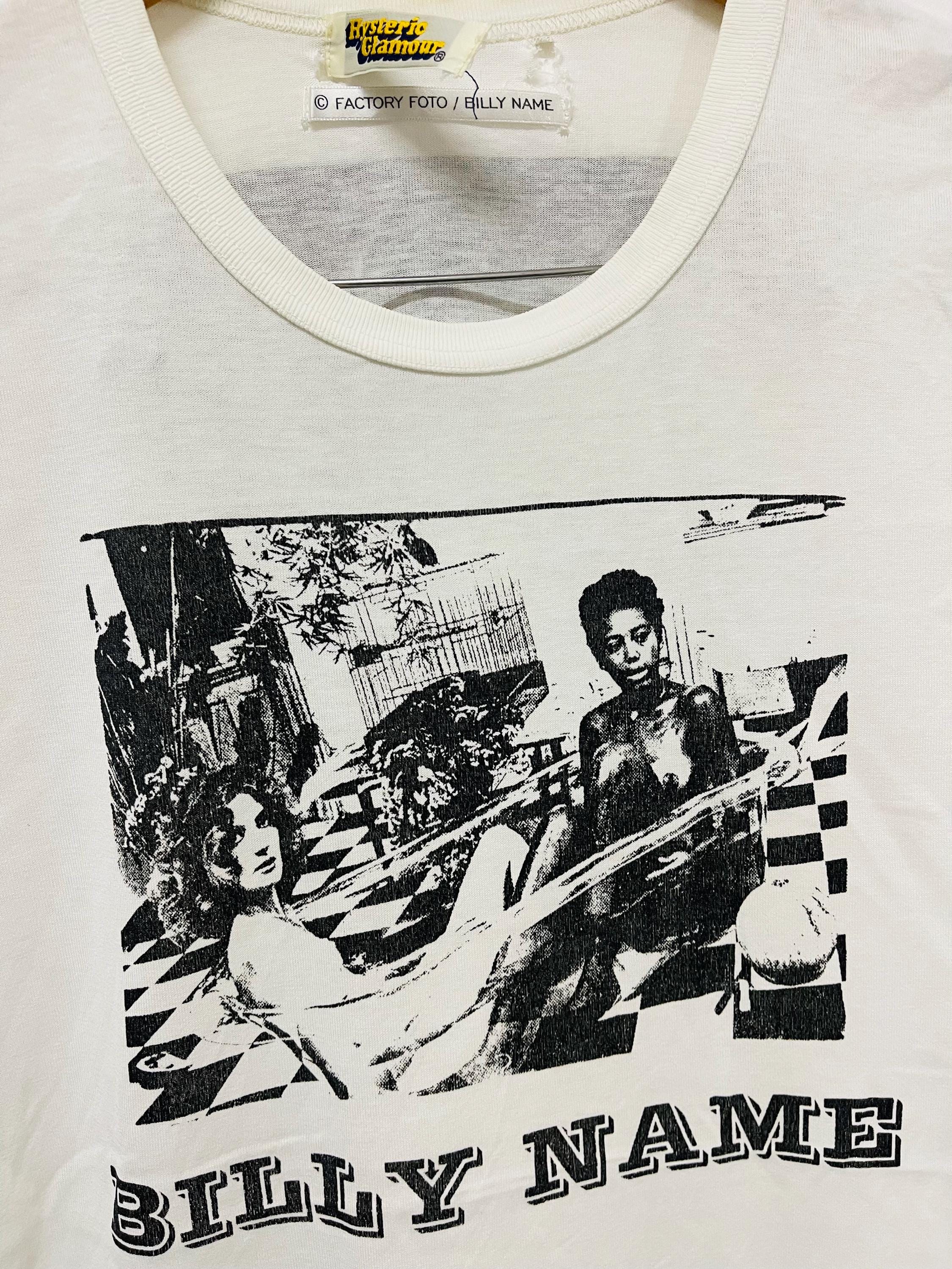 【一部予約販売中】 Vintage Foto Factory Name Billy : Japan Glamour Hysteric 90s トップス