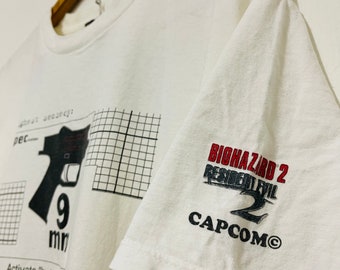 Vintage 90s Wtaps 1998 Biohazard 2 T-shirt / Mega Rare / 90s Tokyo