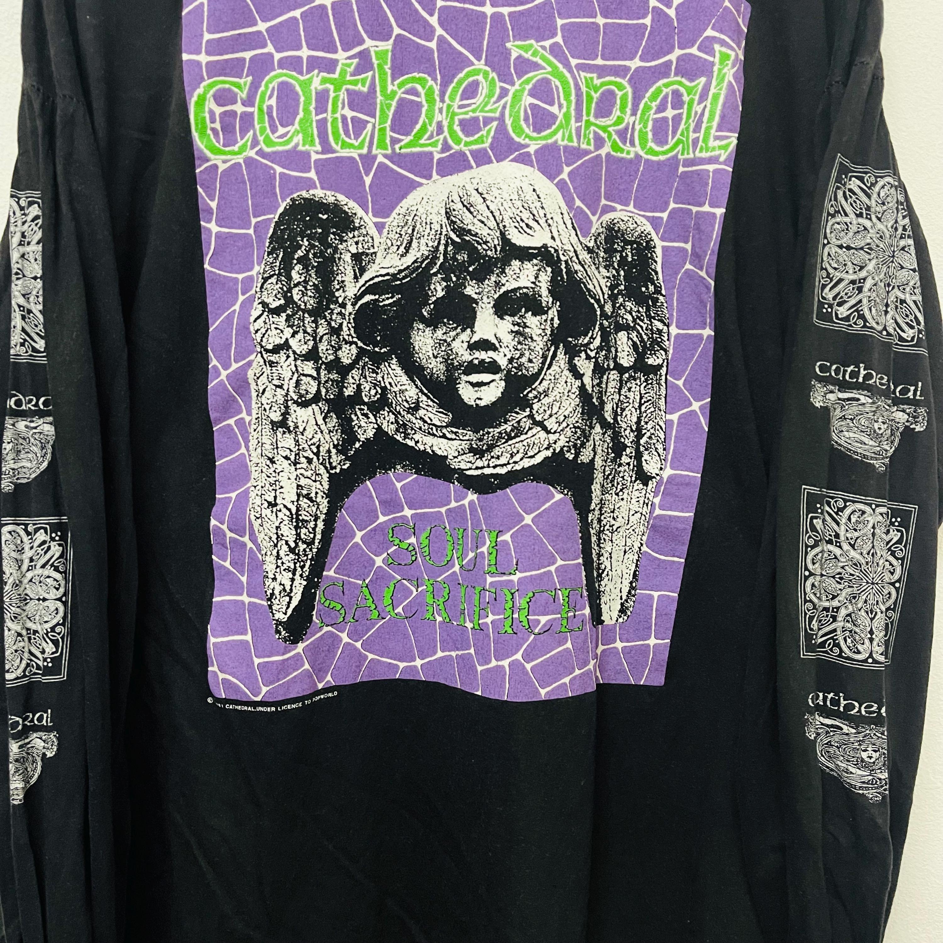 Vintage 90s Cathedral Band : Forest of Equilibrium 1991 Tour T