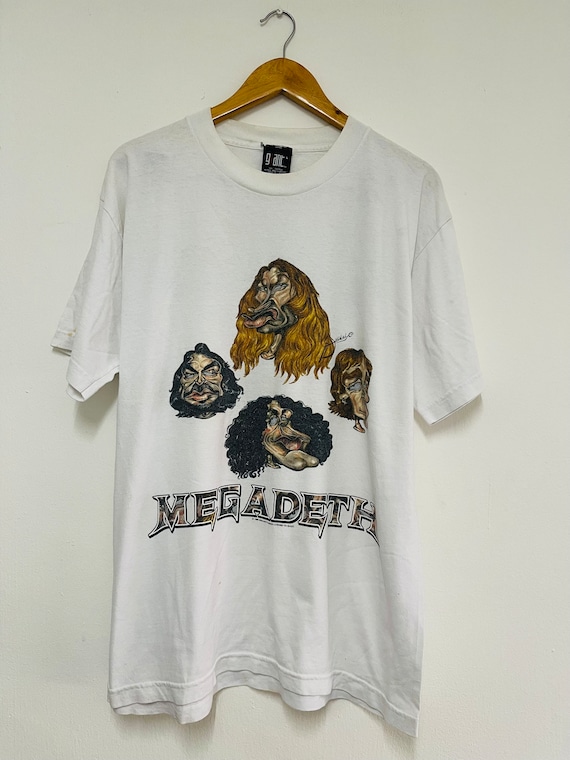 90年メガデスMEGADETHビンテージTシャツバンド 90年メガデスMEGADETHビンテージツアーTシャツ - メルカリ