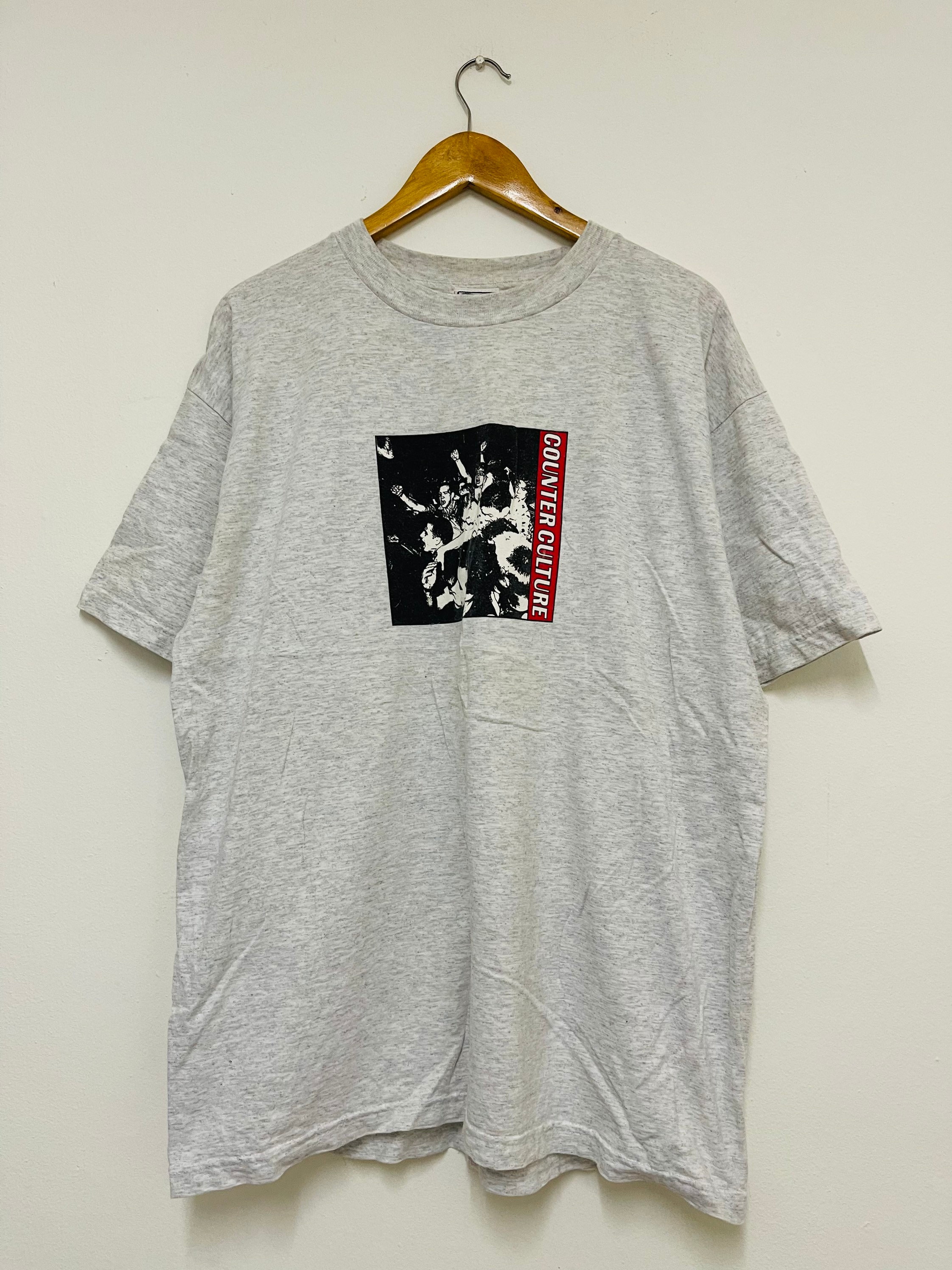 Vintage 90s Straight Edge by Counter Culture Clothing Brand T