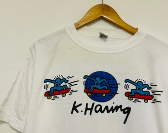 K.Haring カラフルラガーシャツ K.Haring カラフルラガーシャツ（ロンTのアイテム一覧 - ビギン
