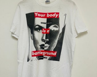 DF66 Tシャツ フォトT アートT バーバラクルーガー 90s 白T DF66 Tシャツ フォトT アートT バーバラクルーガー 90s 白T