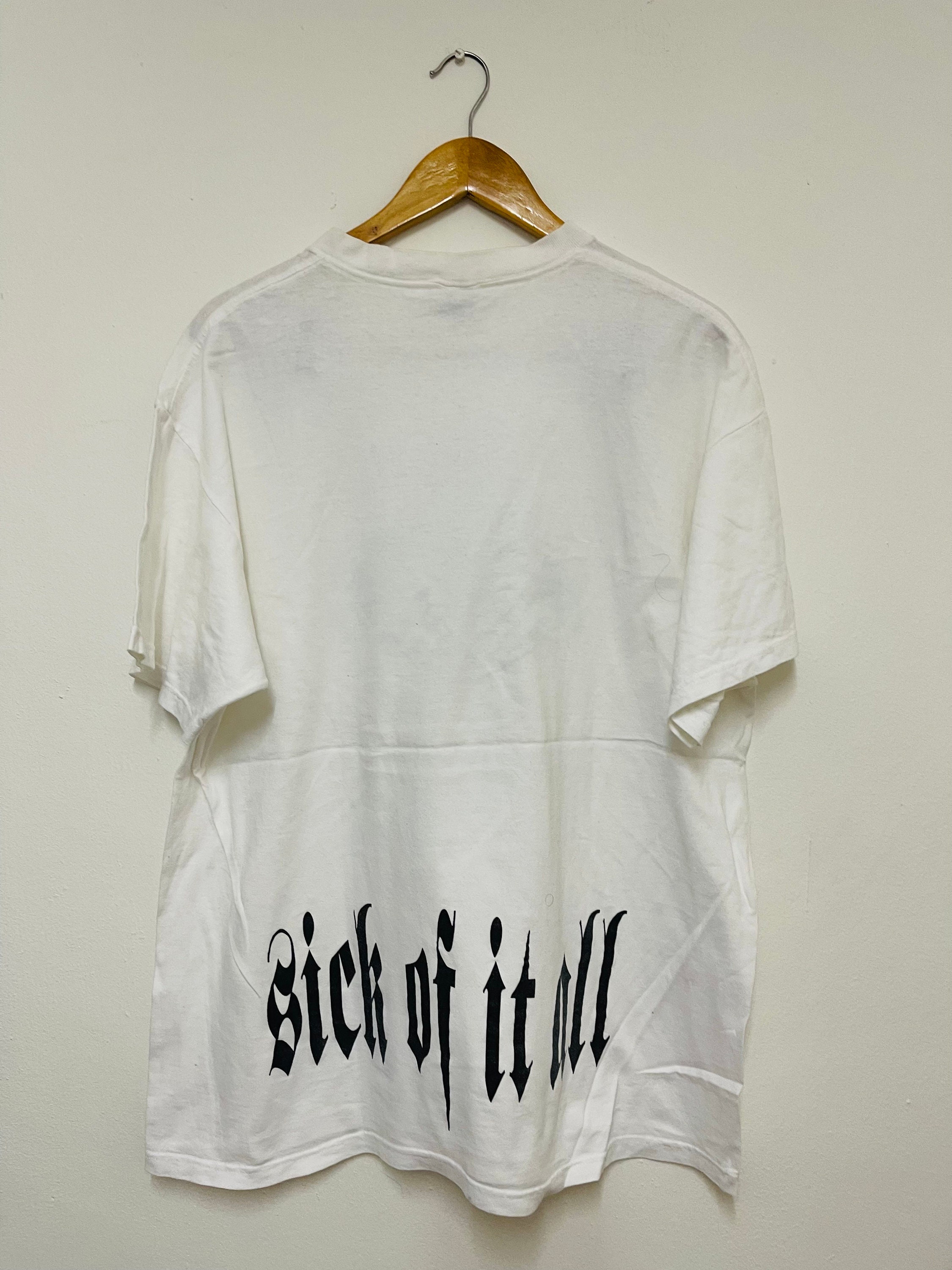 ヴィンテージ 90年代 Sick Of It All “ ハードコアパンクミュージック 