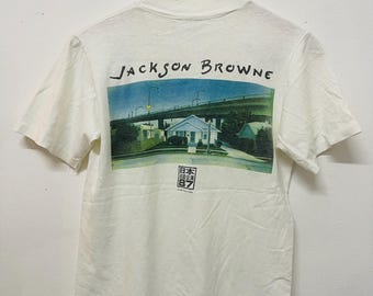 JACKSON BROWNE JAPAN 2003 Tシャツ (MEDIUM) JACKSON BROWNE JAPAN 2003 Tシャツ (MEDIUM) US TOKYO (アス