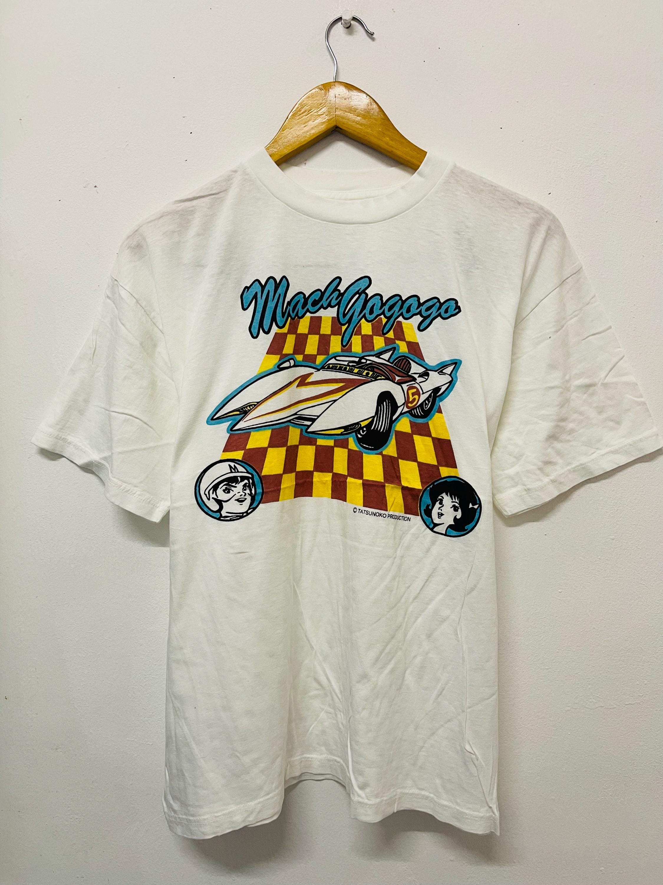 最新の激安 Racer Speed : Gogogo Mach 90s Vintage T-shirt Anime / トップス
