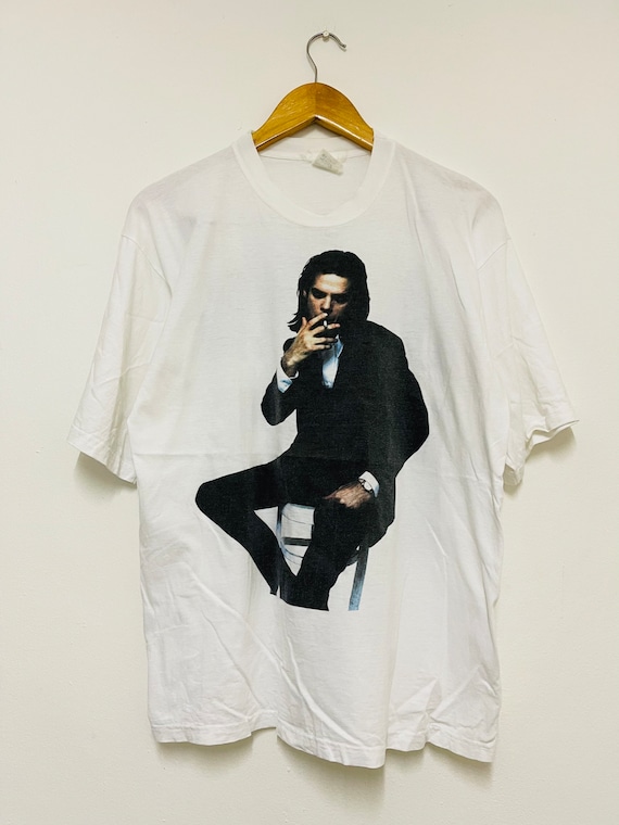 Vintage 90's Nick Cave “nippo-australin Tour 1990 Postpunk Band T