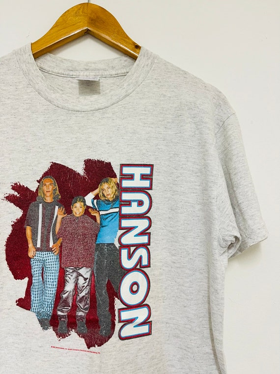 90s ヴィンテージ HANSON ハンソン Tシャツ バンド ロック 古着 90's HANSON ハンソン メンバーフォトプリント バンド Tシャツ