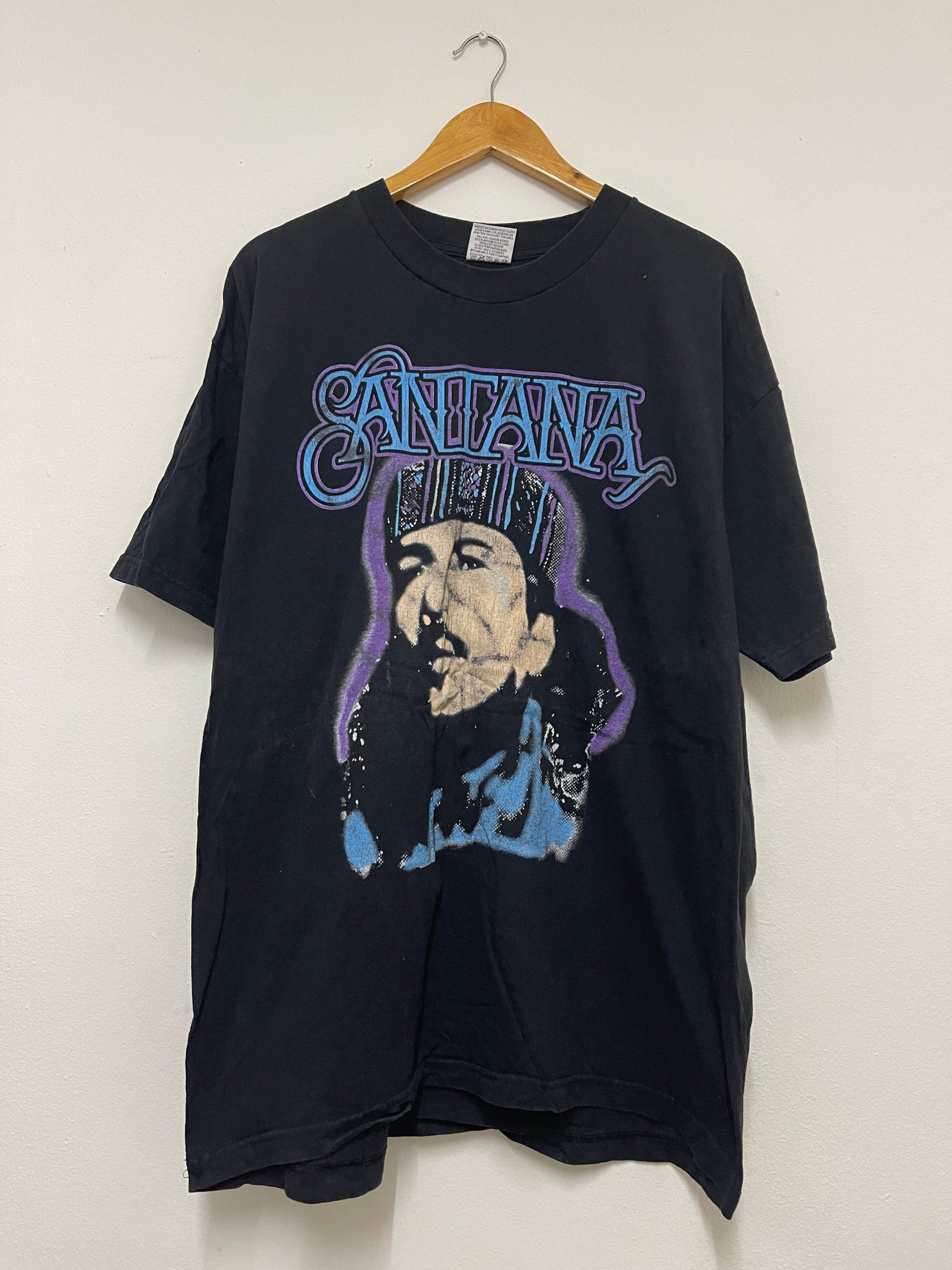 Vintage 90s Santana “ Dance the Rainbow Serpent 1996 Rock T