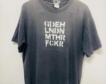 Camiseta vintage Goodenough Clothing de los años 2000: Hiroshi Fujiwara 2001, ropa urbana japonesa