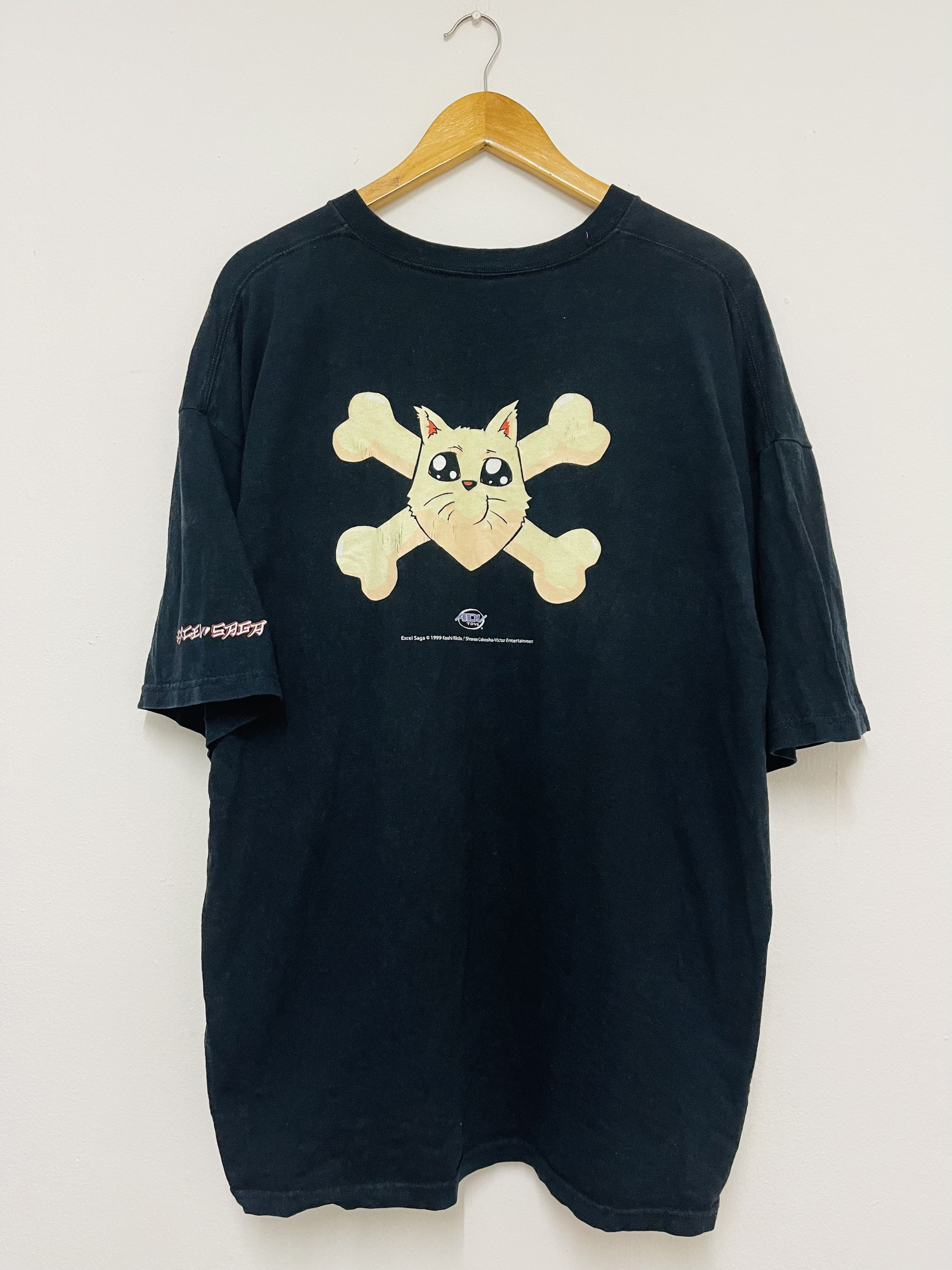 ヴィンテージ 90年代 エクセルサーガ 1999 日本の漫画 Tシャツ / 漫画 