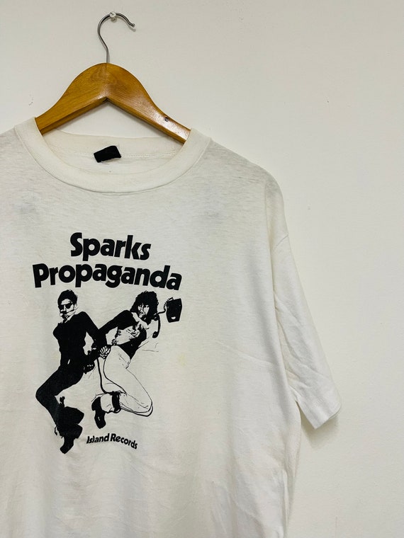 Vintage 70s Sparks Band “ Propaganda 1974 Island … - image 2